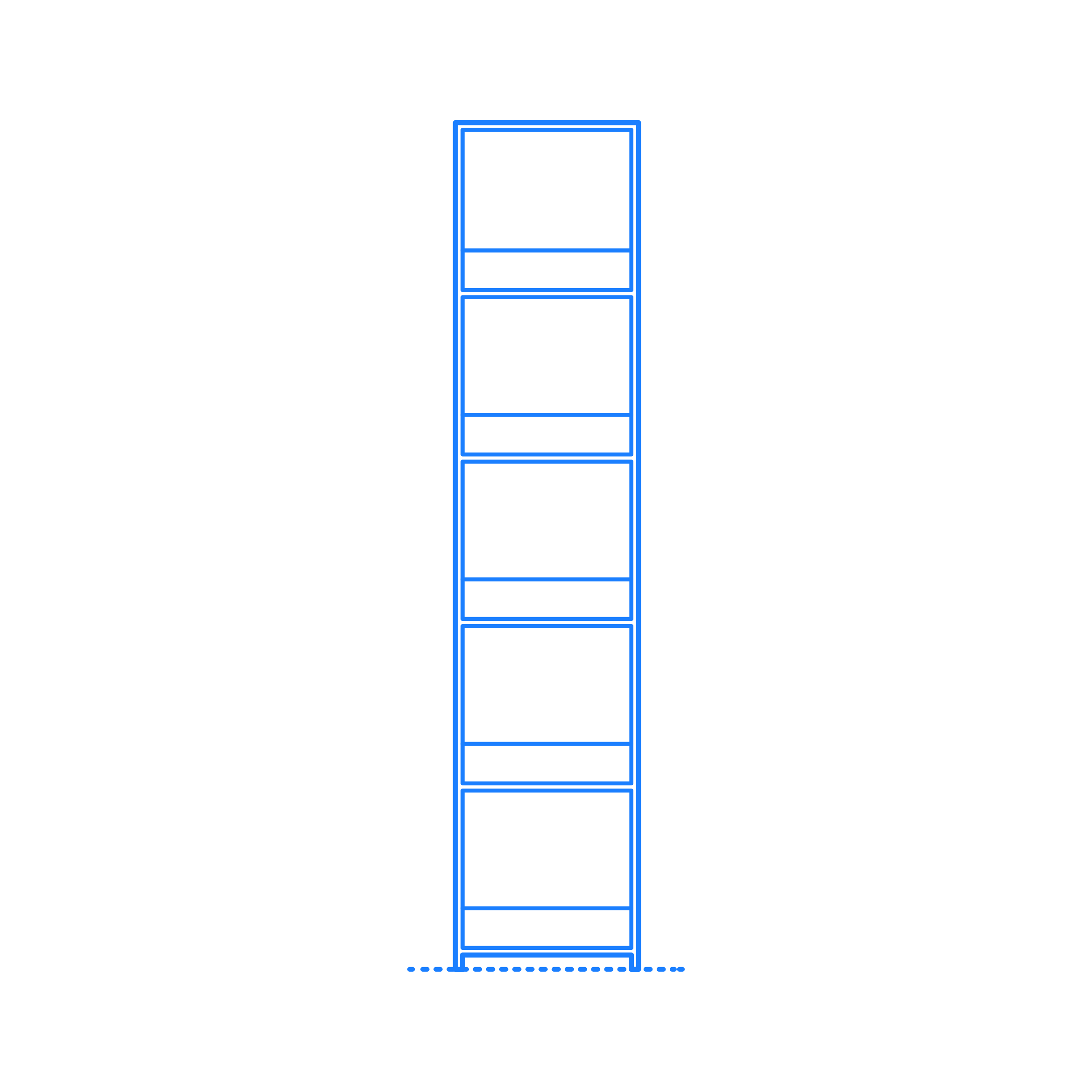 Furniture Bookcases Getaway Bookcase Narrow Tracing Svg Vector Free Vectors